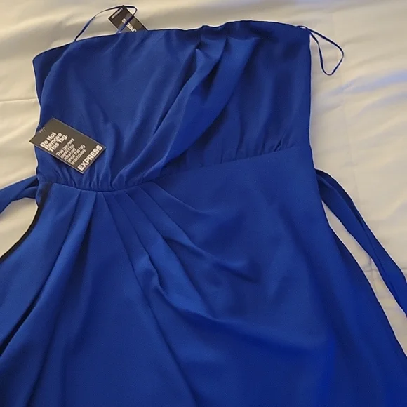 bolthouse farms blue cheese yogurt dressing Exquisite Appraoch Satin Strapless Mini Dress main image 0